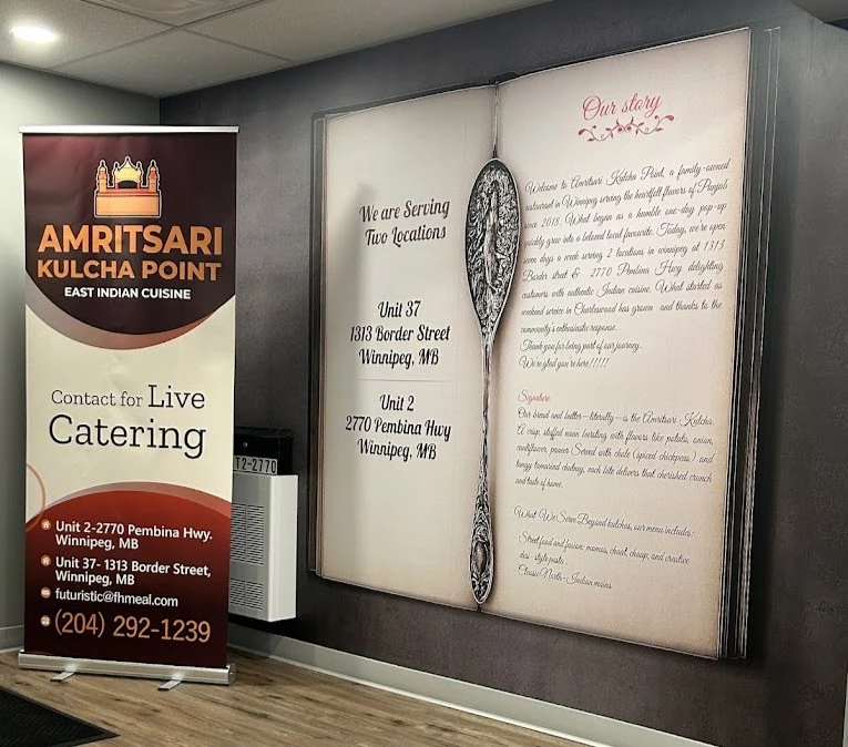 Amritsari Kulcha Point Fort Richmond Location - Indian Restaurant Pembina Highway Winnipeg